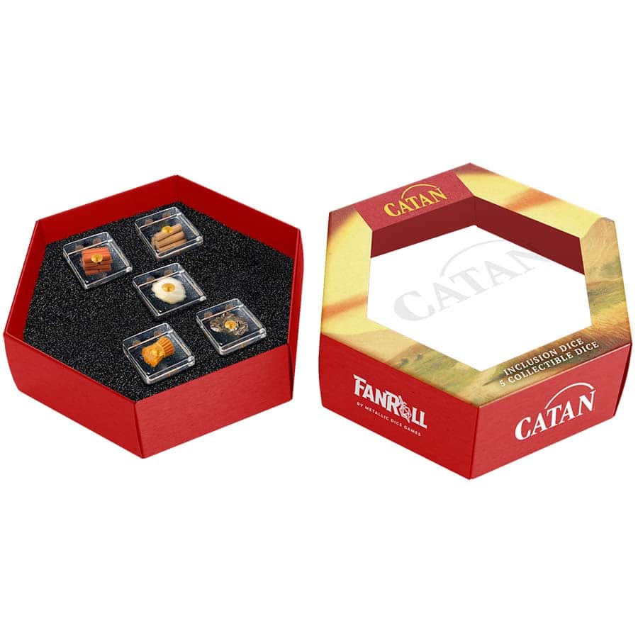 FANROLL: CATAN INCLUSION DICE SET