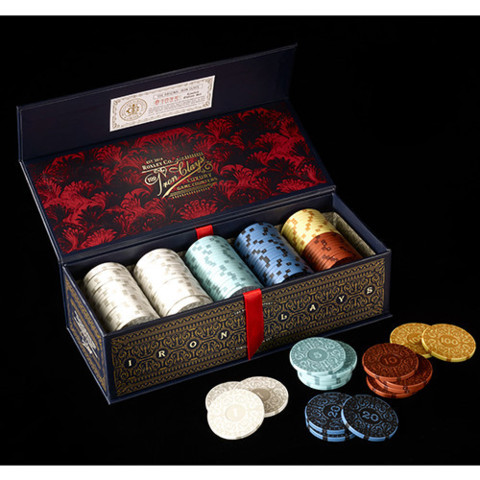 Iron Clays Luxury Game Counters (Poker Chips)