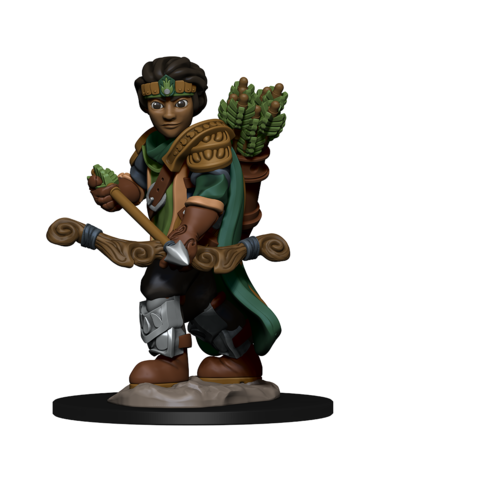 WizKids Wardlings RPG Figures Boy Ranger and Wolf