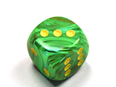 Vortex® 30mm w/pips Slime/yellow d6