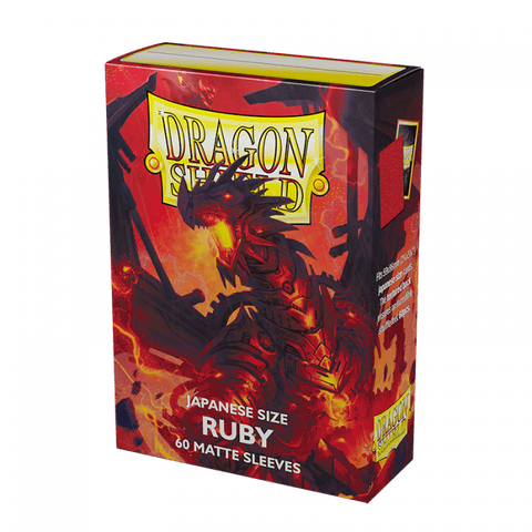 Dragon Shield  Japanese - Box 60 - Ruby Matte