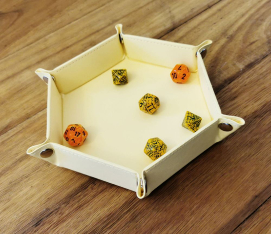 LPG Hex Dice Tray 6 Yellow