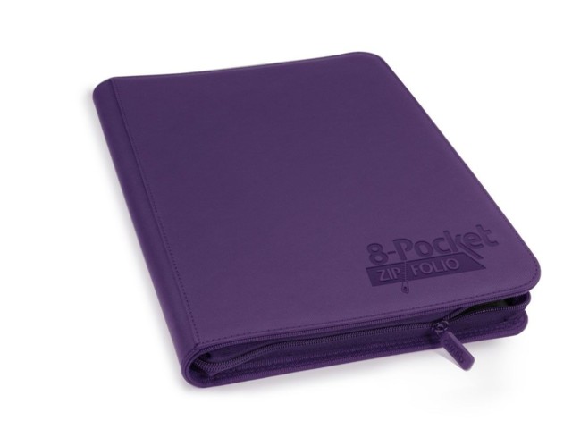 Folder Ultimate Guard 8-Pocket ZipFolio XenoSkin Purple