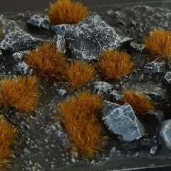 Gamers Grass Brown 4mm Tufts Wild