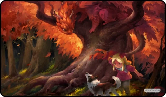 Autumn Dragon - Playmat