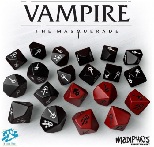 Vampire on sale The Masquerade d10 D&D Set