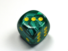 Vortex® 30mm w/pips Malachite Green/yellow d6