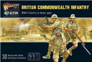 British Commonwealth Infantry Plastic