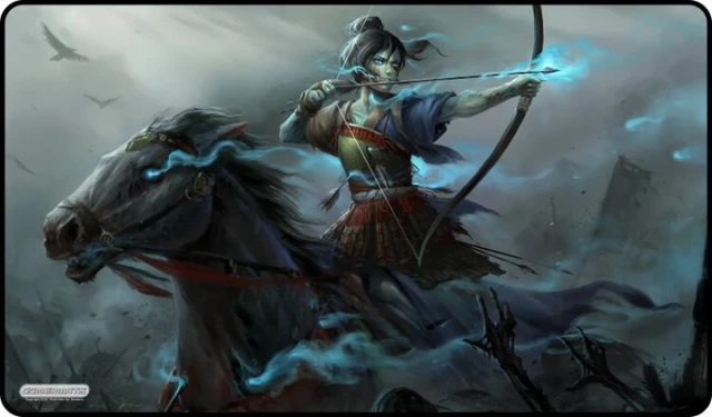 Gamermats Zombie Archer - Playmat