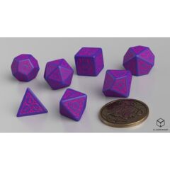The Witcher Dice Set Dandelion - Viscount de Lettenhove Dice Set 7 with coin