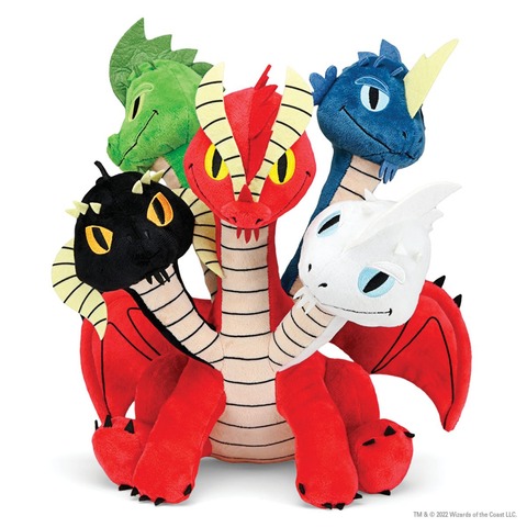 Dungeons & Dragons 16 Plush Tiamat by Kidrobot