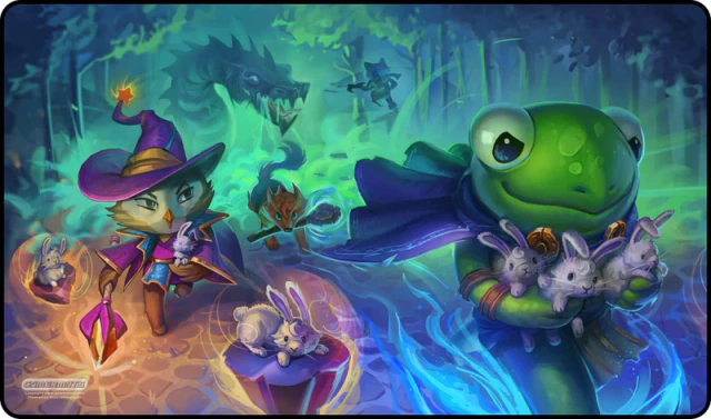 Gamermats Escape from Raven Woods - Playmat