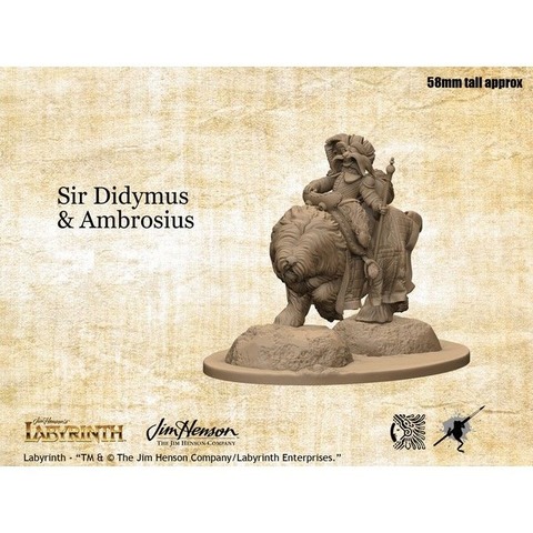 Jim Hensons Collectible Models - Sir Didymus & Ambrosius