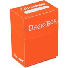 Ultra Pro Solid  Peach Deck Box