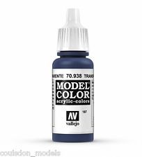 Vallejo Model Color - Transparent Blue - VAL70938 - 17ml