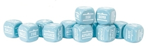 Bolt Action Order Dice Blue