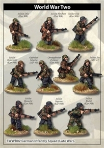 Artizan - German Infantry Squad (late war smocks)