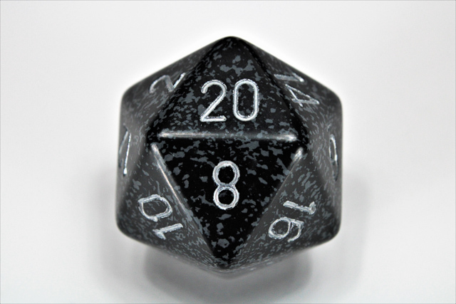 Speckled 34mm Ninja™ d20 XS2072