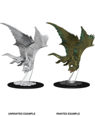 Nolzurs Marvelous Unpainted Miniatures Young Bronze Dragon