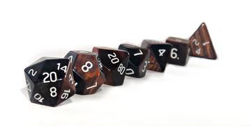 Red Tigers Eye - 7pcs & Pendant