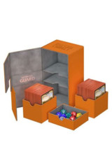 Ultimate Guard Flip Deck Case TWIN FLIP'n'TRAY Xenoskin 200+ - Orange