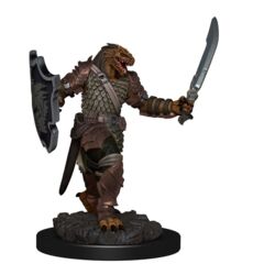Premium Painted Figures Dragonborn Female Paladin