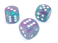 Nebula® 30mm w/pips Wisteria/white Luminary™ d6 DN3045