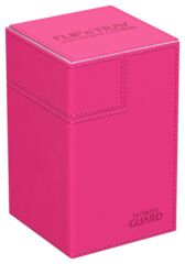Ultimate Guard Flip n Tray Deck Case 100+ Standard Size XenoSkin Pink Deck Box