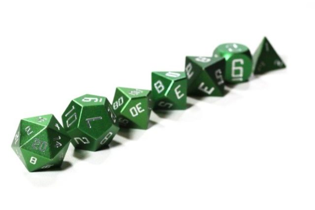 Aluminium Set - Green - 7pcs