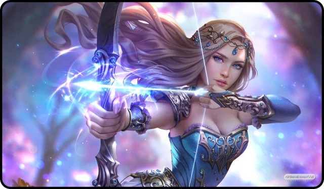 Female Archer - Playmat