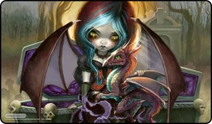 Gamermats Griffith Vampire Dragonling by Jasmine Becket - Playmat