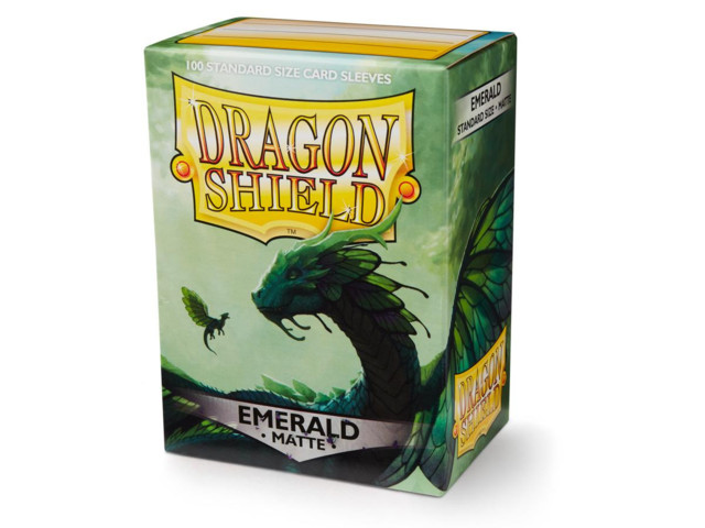 Dragon Shield - Box 100 - Matte Emerald