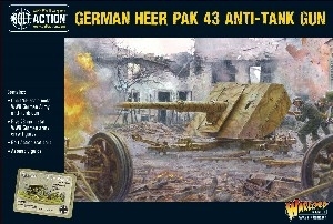 German Heer PaK 43 Anti-tank gun