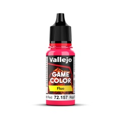 Fluorescent Red 18ml Acrylic Paint 72157