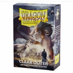 Dragon Shield: Outer Sleeves – Matte – Clear