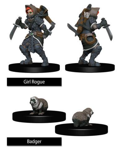 Girl Rogue & Badger
