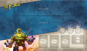 KeyForge Age of Ascension! Stimrager Playmat