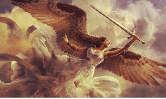 White Angel - Jason Engel - Playmat