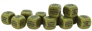 Bolt Action Order Dice Green