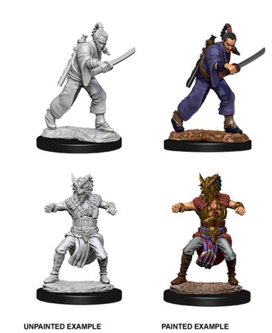 Nolzurs Miniatures Male Human Monk