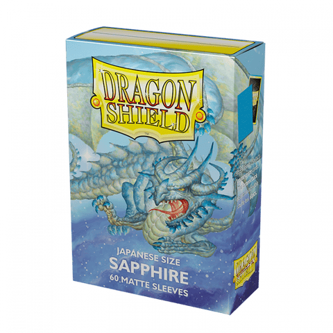 Dragon Shield  Japanese - Box 60 - Sapphire  Matte