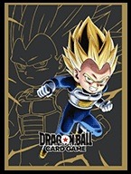 Dragon Ball Super Card Game: Fusion World – Official Card Sleeves V3: Vegeta (mini)
