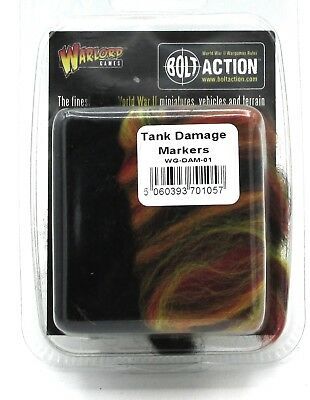 Bolt Action Tank Damage Markers         