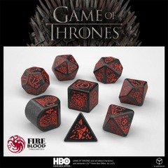 Game of Thrones - Targaryen Dice Set 8