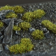Gamers Grass Dark Moss 2mm Tufts Wild