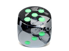 Gemini® 50mm w/pips Black-Grey/green d6 DG5045