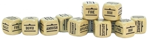 Bolt Action Orders Dice Sand