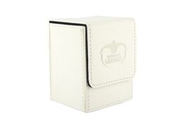 Ultimate Guard Flip Deck Case 100+ Standard Size White Deck Box Leathette