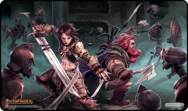 Skeleton Fight - Pathfinder Playmat