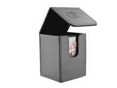 Ultimate Guard Flip Deck Case 100+ Standard Size Grey Deck Box Leathette